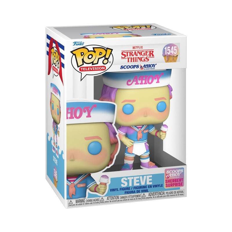 EMP "Steve (Scoops Ahoy) Vinyl Figur 1545" Funko Pop! multicolor von Stranger Things