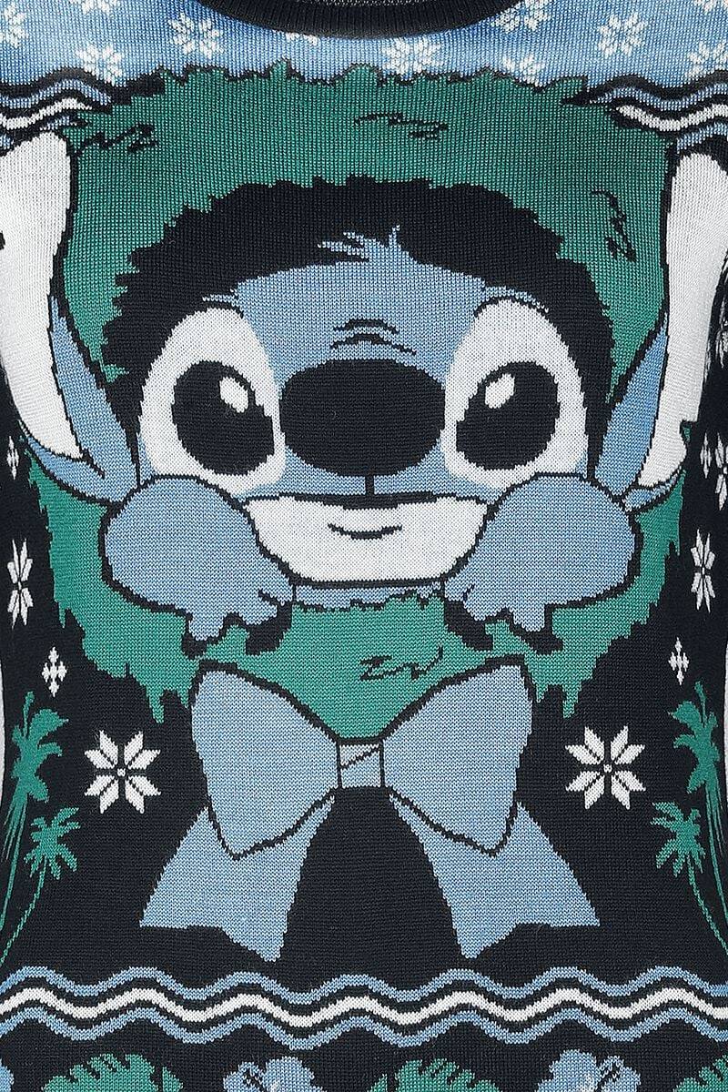 EMP "Stitch" Mittellanges Kleid Multicolor Von Lilo & Stitch