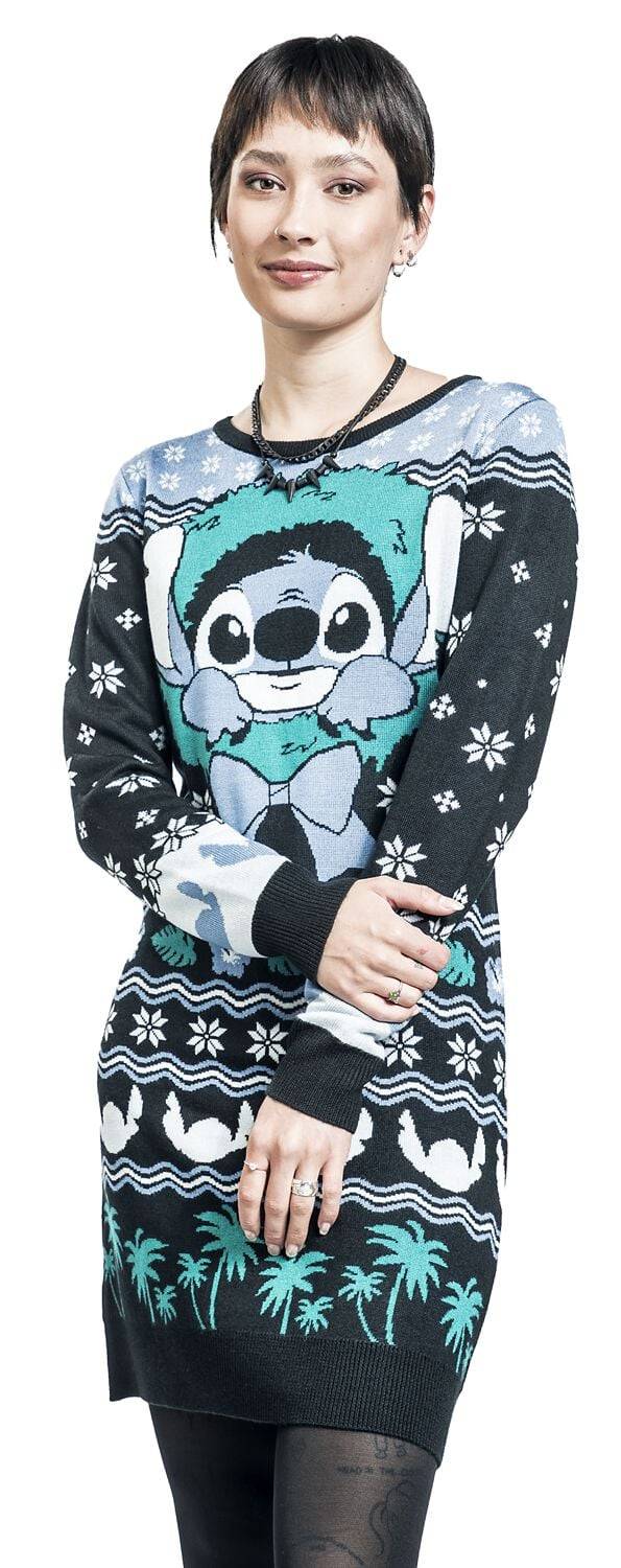 EMP "Stitch" Mittellanges Kleid Multicolor Von Lilo & Stitch