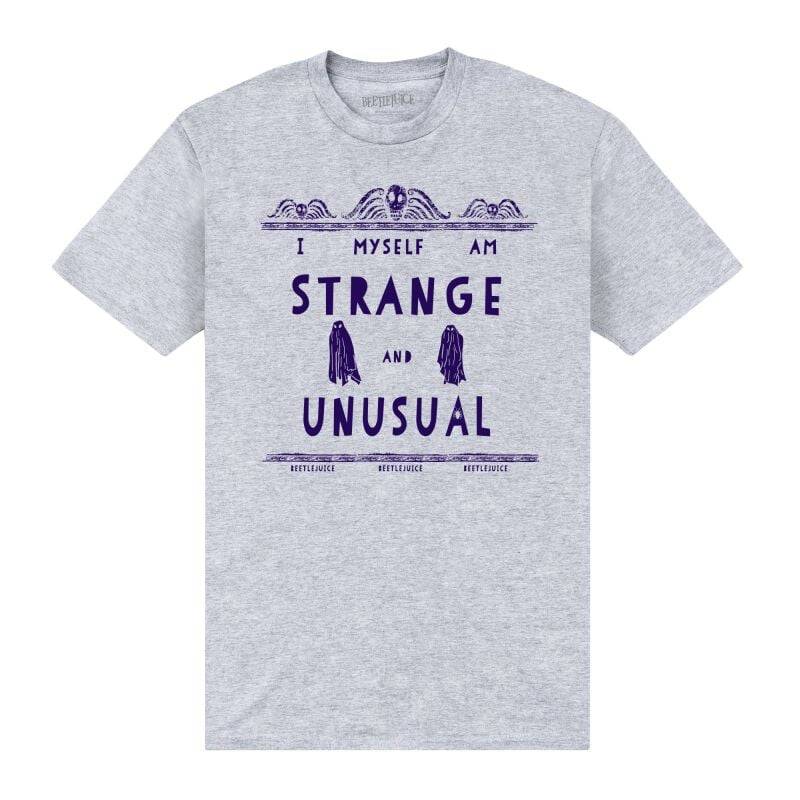 EMP "Strange And Unusual" T-Shirt grau meliert von Beetlejuice