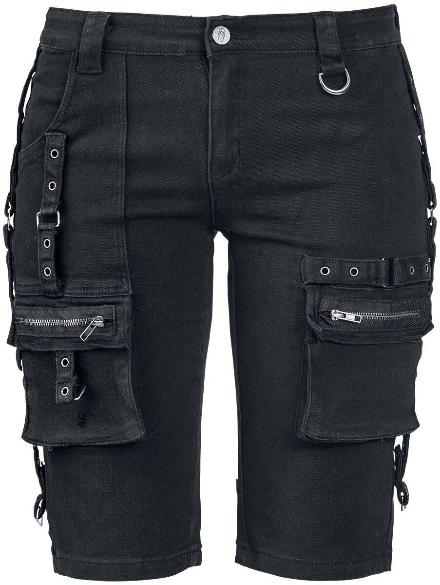 EMP "Strap Shorts" Short schwarz von Gothicana by EMP