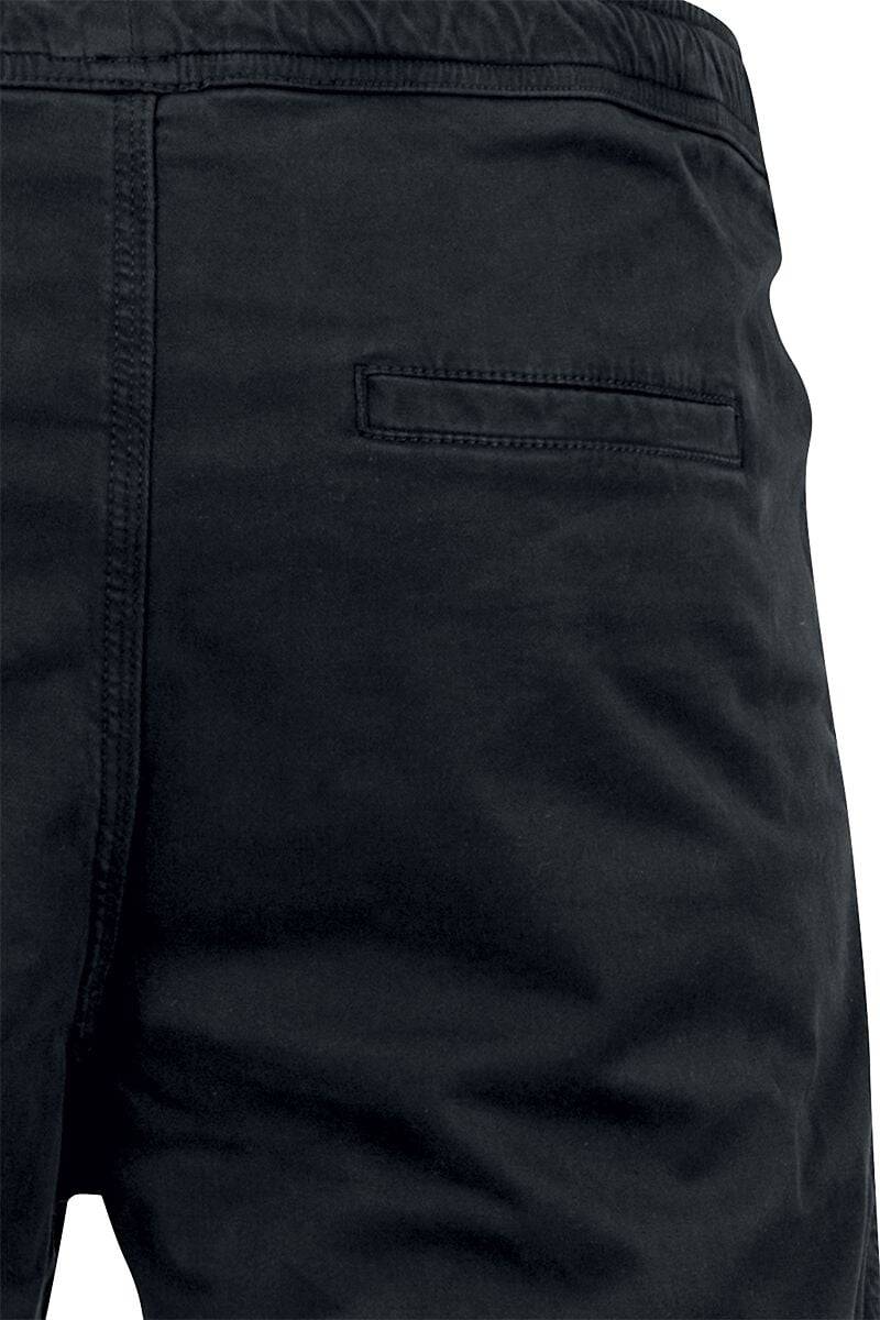 EMP "Stretch Twill Joggshorts" Short Schwarz Von Urban Classics