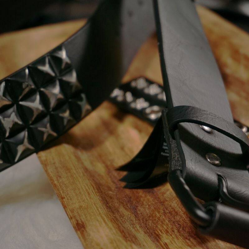EMP "Studded Belt" Gürtel Schwarz Von Rock Rebel By EMP
