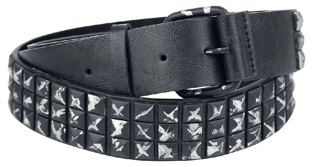 EMP "Studded Belt" Gürtel schwarz von Rock Rebel by EMP