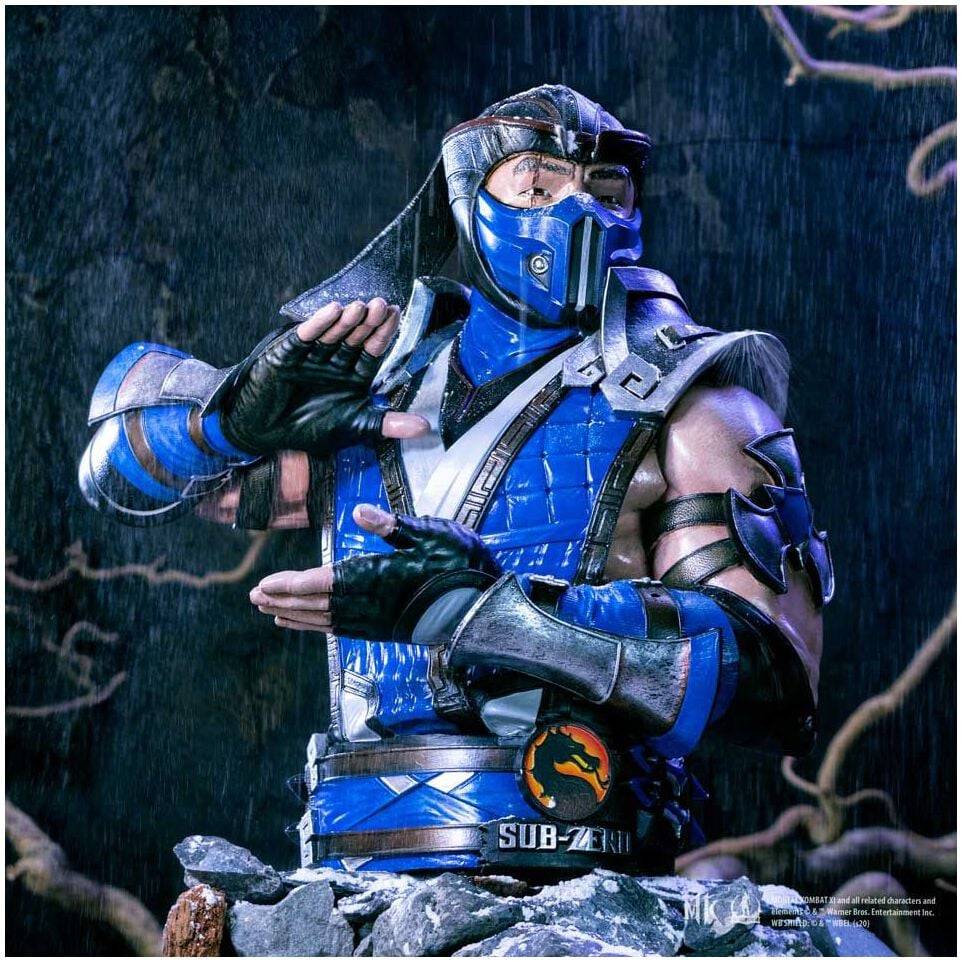 EMP "Sub-Zero Büste" Statue Multicolor Von Mortal Kombat