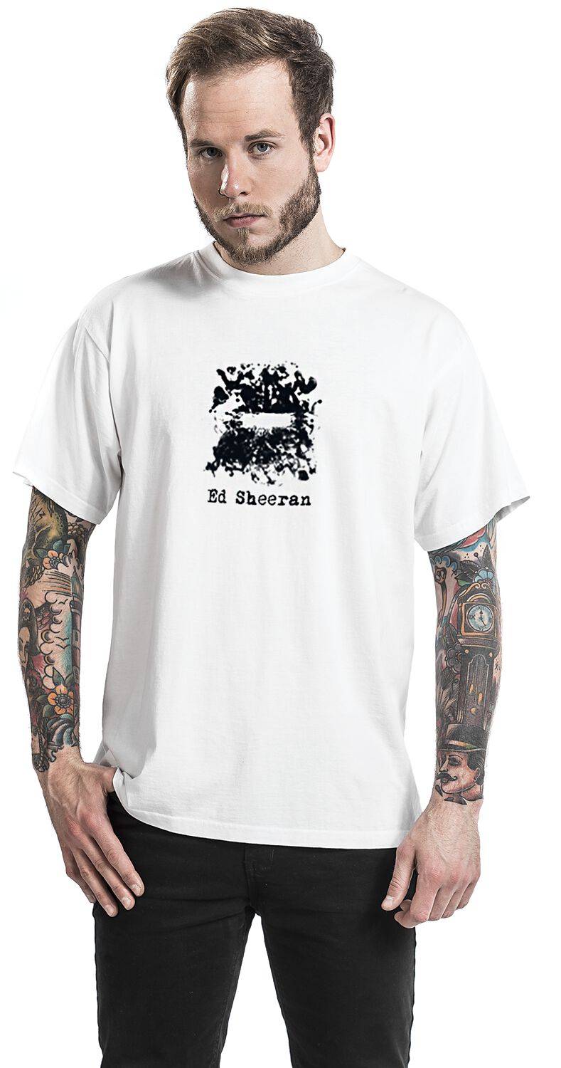 EMP "Subtract Squidge Collage" T-Shirt Weiß Von Ed Sheeran
