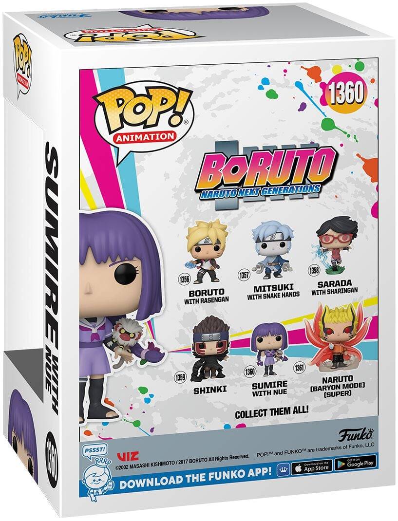 EMP "Sumire With Nue Vinyl Figur 1360" Funko Pop! Von Boruto