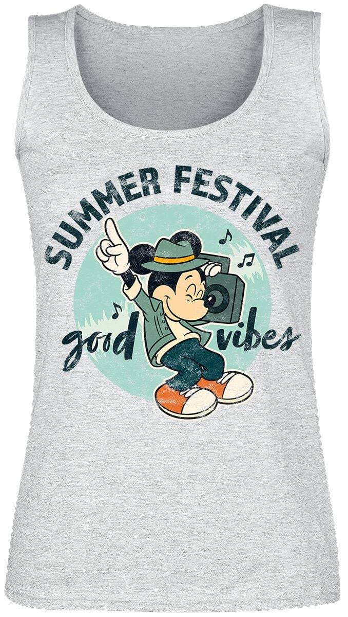 EMP "Summer Festival - Good Vibes" Tank-Top grau von Micky Maus