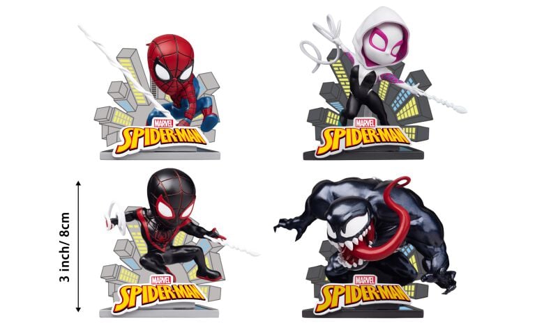 EMP "Surprise Box - Attack Series" Sammelfiguren von Spider-Man