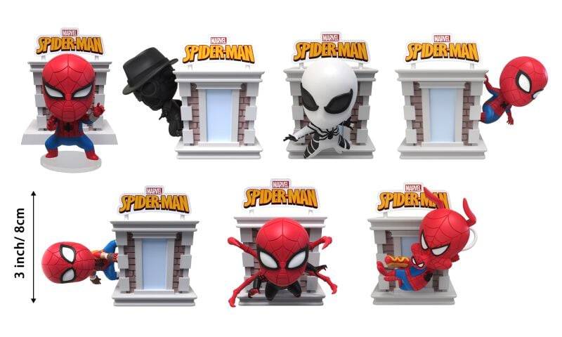 EMP "Surprise Box - Tower Series" Sammelfiguren von Spider-Man