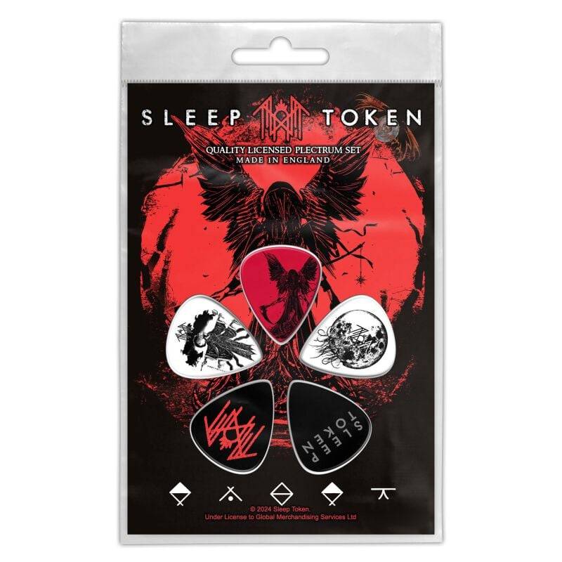 EMP "Take Me Back To Eden" Plektren-Set multicolor von Sleep Token