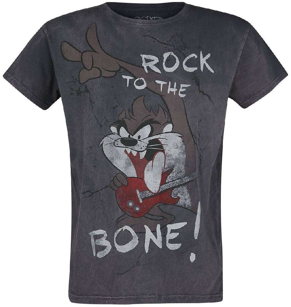 EMP "Tasmanian Devil - Rock To The Bone!" T-Shirt grau von Looney Tunes