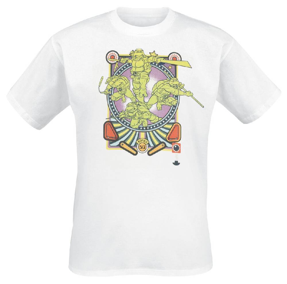 EMP "Team" T-Shirt weiß von Teenage Mutant Ninja Turtles