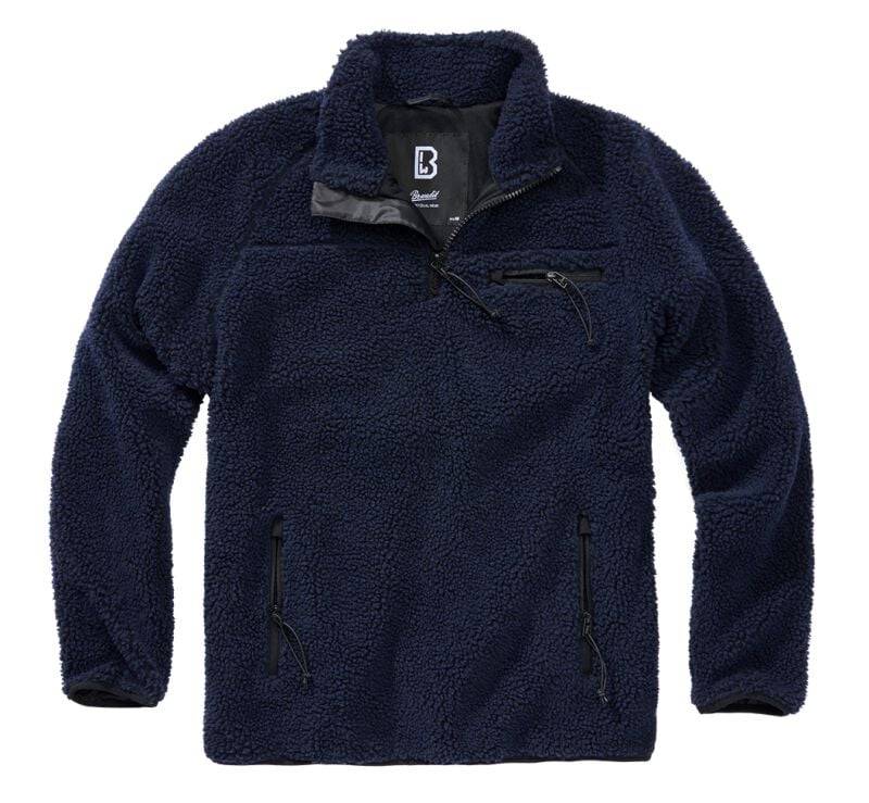 EMP "Teddy Fleece Troyer" Sweatshirt navy von Brandit