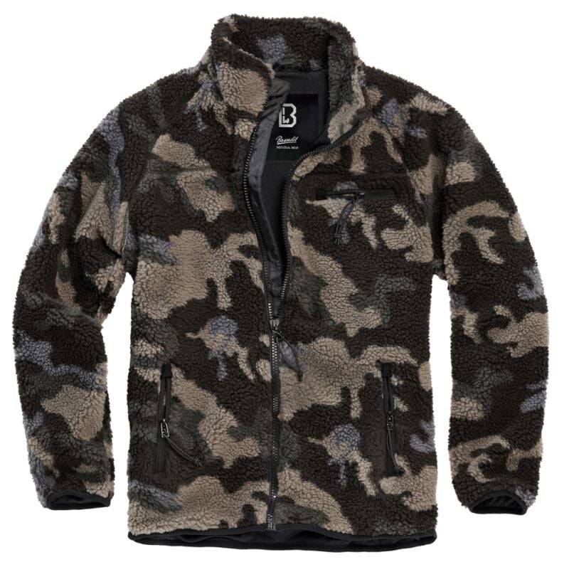 EMP "Teddyfleece Jacket" Übergangsjacke darkcamo von Brandit