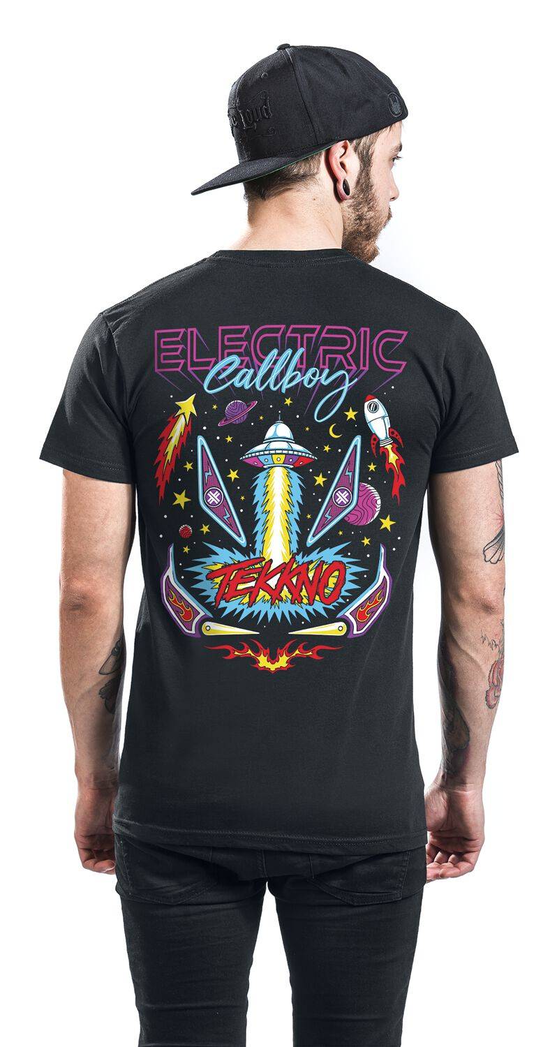 EMP "Tekkno Pinball" T-Shirt Schwarz Von Electric Callboy