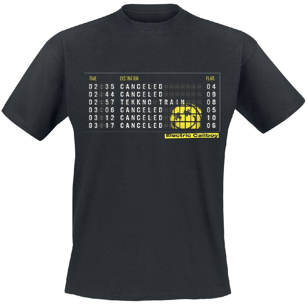 EMP "Tekkno Train" T-Shirt schwarz von Electric Callboy