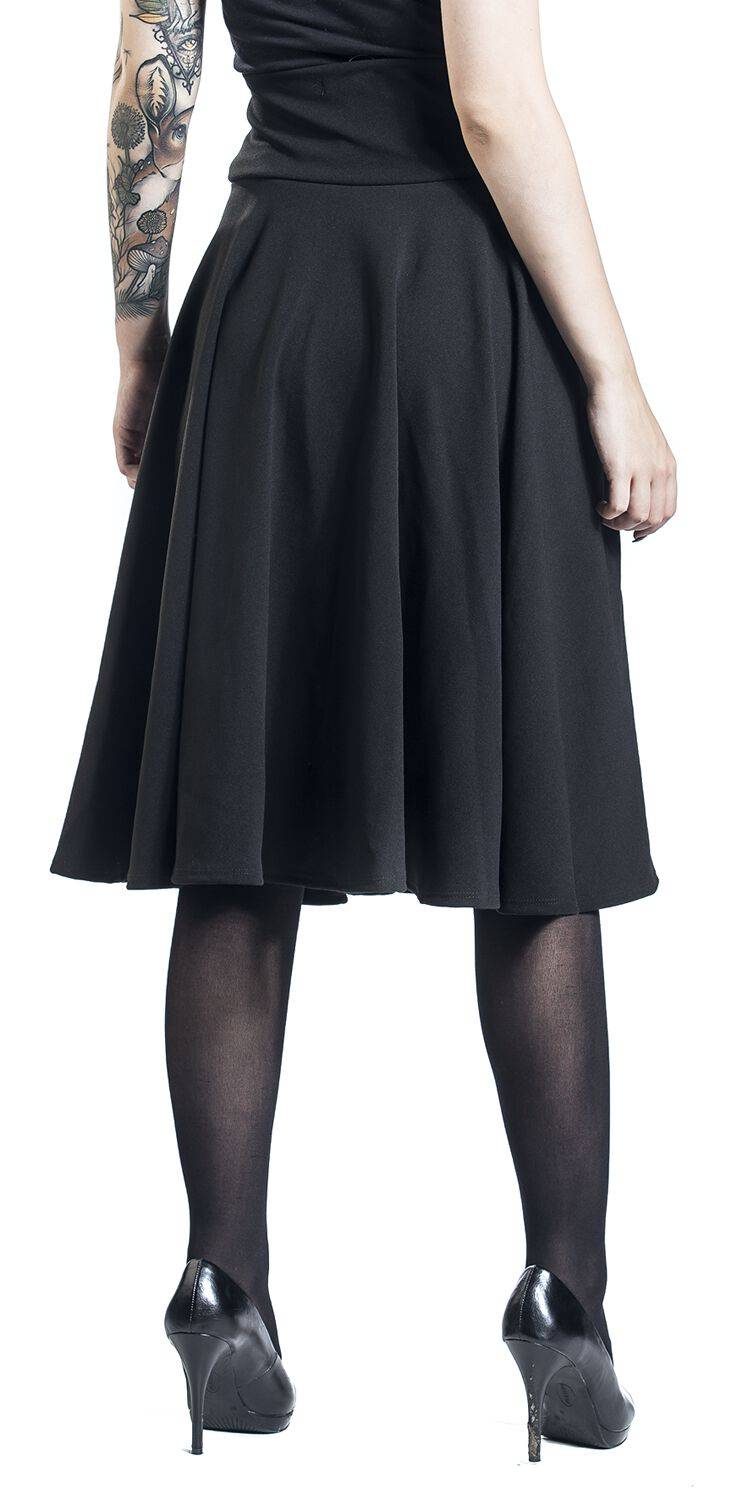 EMP "Tellerrock" Mittellanger Rock Schwarz Von Belsira