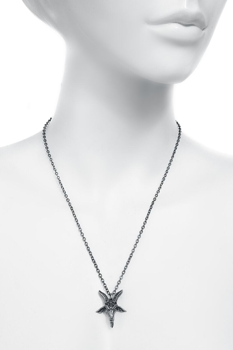 EMP "Templar's Bane Pendant" Halskette Silberfarben Von Alchemy Gothic