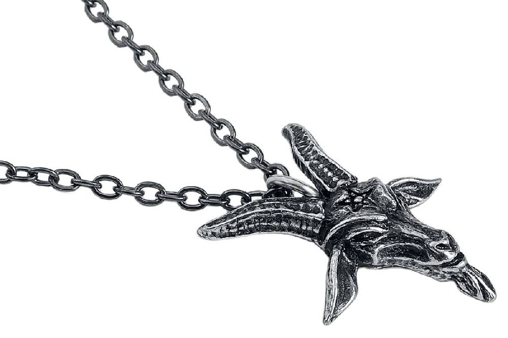 EMP "Templar's Bane Pendant" Halskette Silberfarben Von Alchemy Gothic