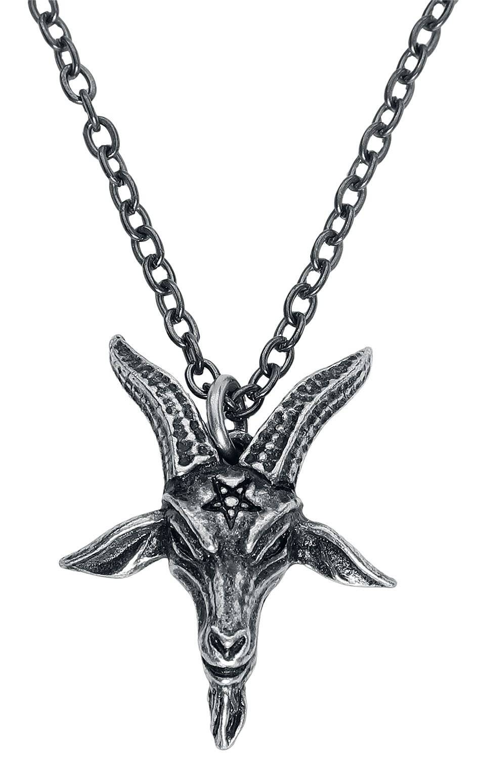 EMP "Templar's Bane Pendant" Halskette silberfarben von Alchemy Gothic