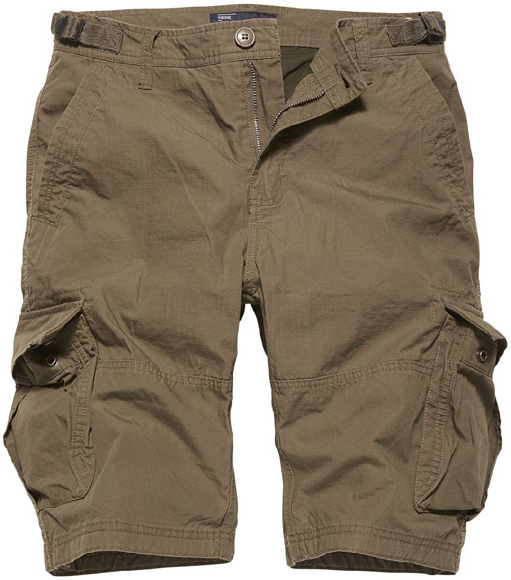 EMP "Terrance Short" Short khaki von Vintage Industries