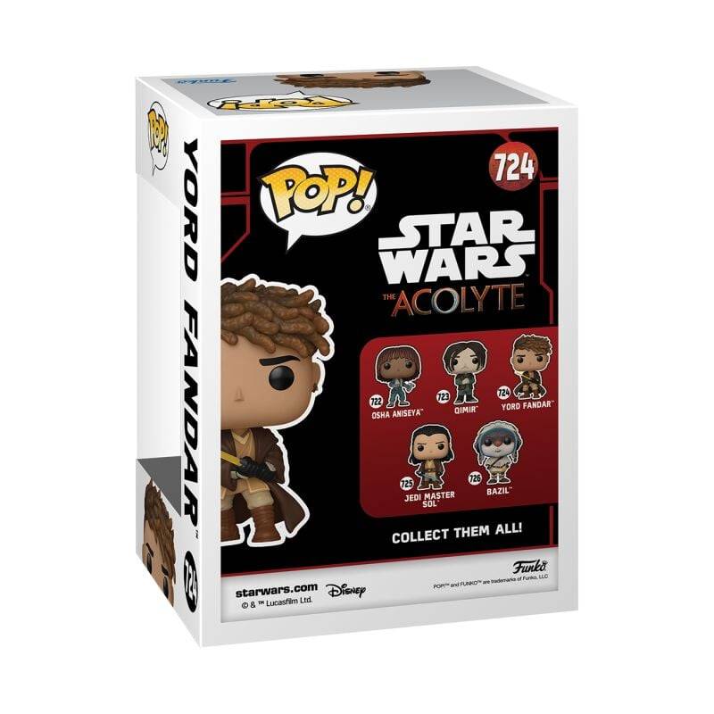 EMP "The Acolyte - Yord Fandar Vinyl Figur 724" Funko Pop! Multicolor Von Star Wars