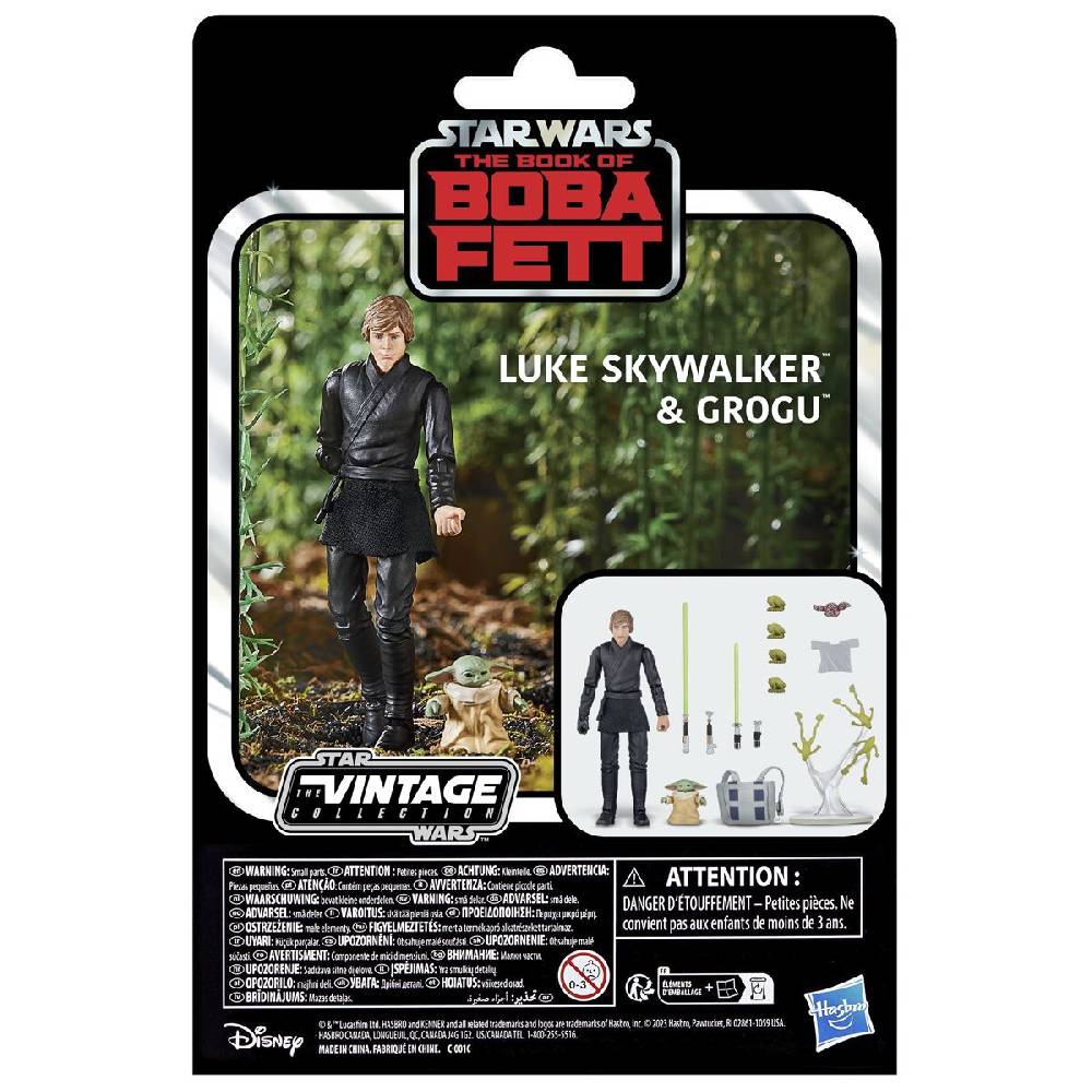 EMP "The Book Of Boba Fett - Luke Skywalker & Grogu" Actionfigur Multicolor Von Star Wars