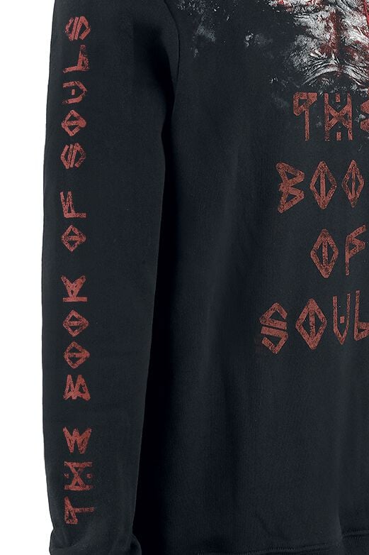 EMP "The Book Of Souls Eddie" Kapuzenpullover Schwarz Von Iron Maiden