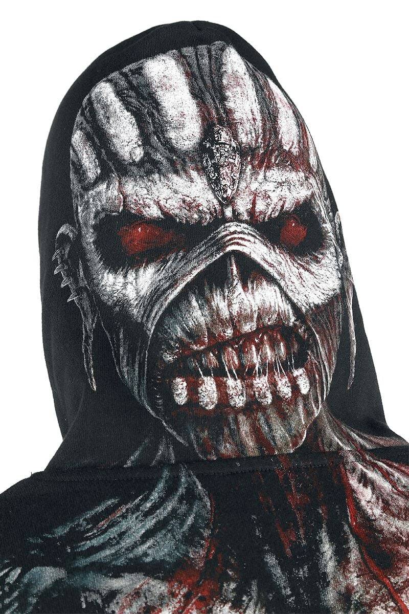 EMP "The Book Of Souls Eddie" Kapuzenpullover Schwarz Von Iron Maiden