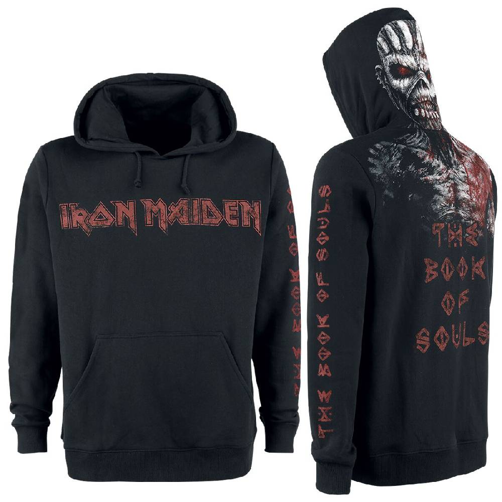 EMP "The Book Of Souls Eddie" Kapuzenpullover schwarz von Iron Maiden
