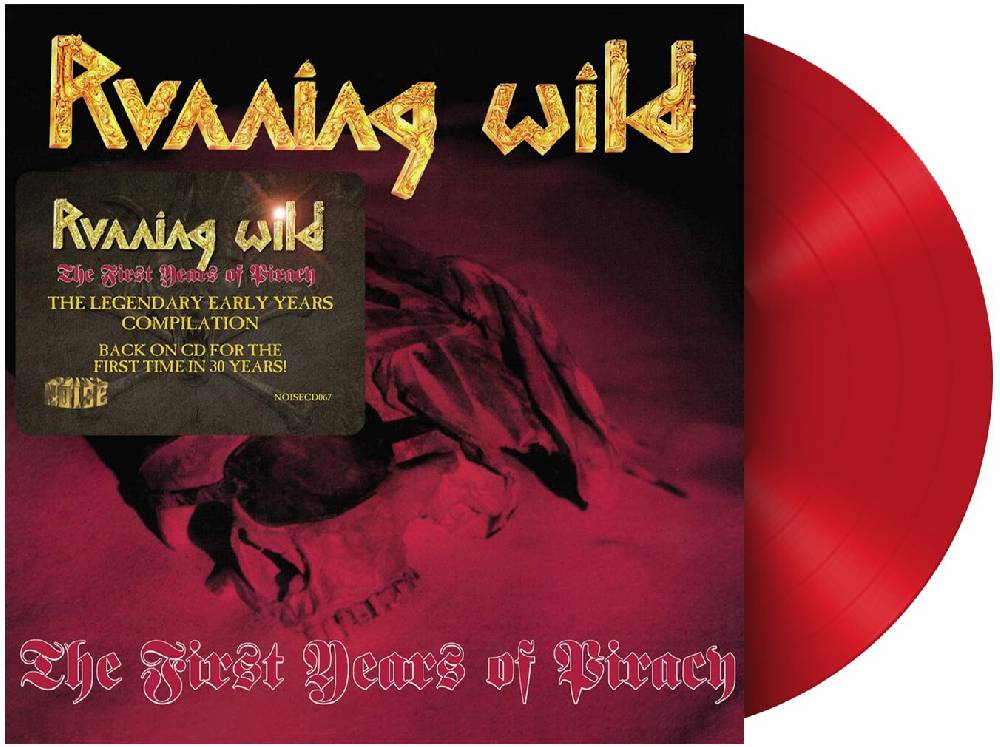 EMP "The first years of piracy" LP rot von Running Wild