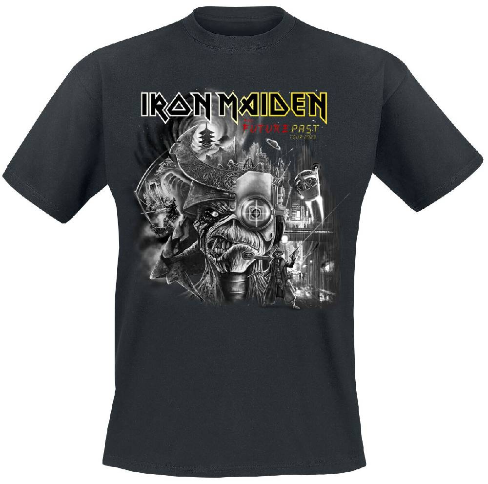 EMP "The Future Past Tour Art 2023" T-Shirt schwarz von Iron Maiden