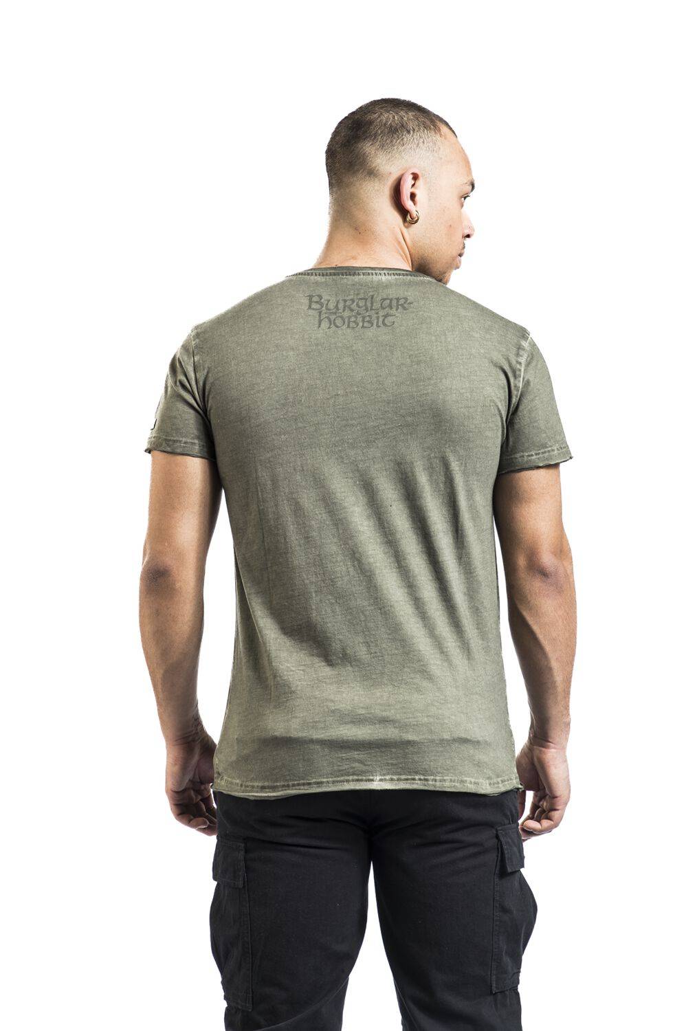 EMP "The Hobbit - Burglar" T-Shirt Oliv Von Der Herr Der Ringe