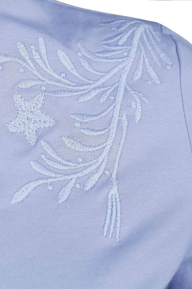 EMP "The Little Mermaid" Bluse Flieder Von Arielle, Die Meerjungfrau