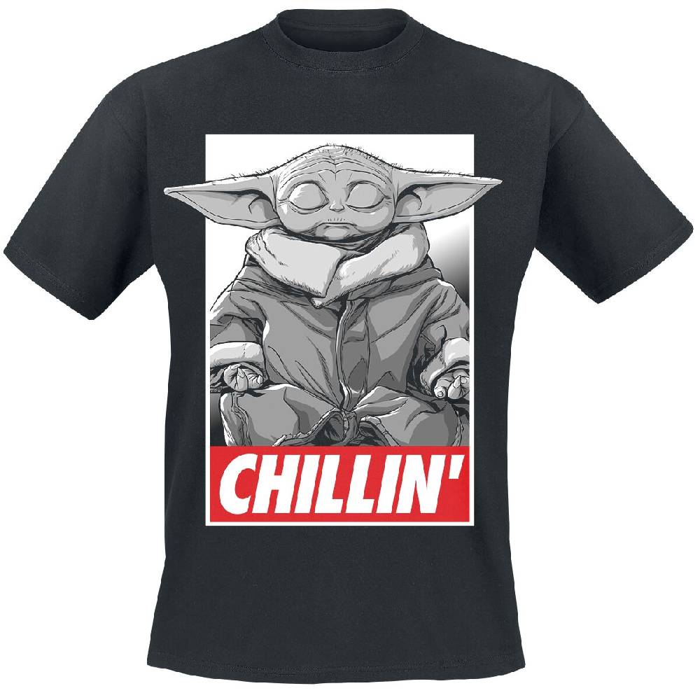 EMP "The Mandalorian - Chillin" T-Shirt schwarz von Star Wars