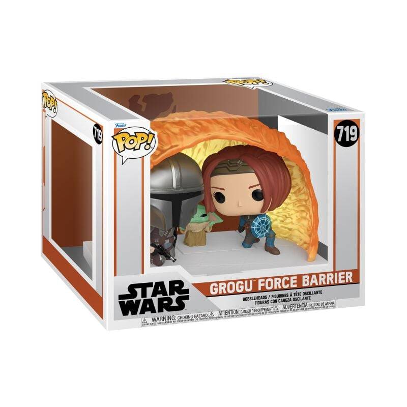 EMP "The Mandalorian - Grogu Force Barrrier (Pop! Moment) Vinyl Figur 719" Funko Pop! multicolor von Star Wars