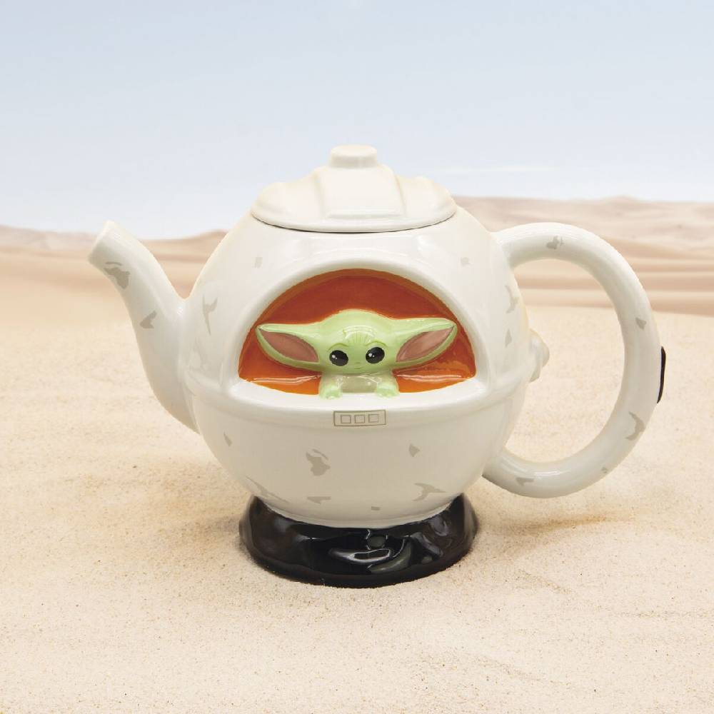EMP "The Mandalorian - Grogu Raumschiff Teekanne" Teekanne Multicolor Von Star Wars