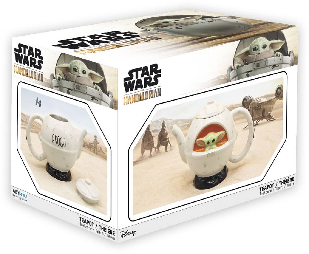 EMP "The Mandalorian - Grogu Raumschiff Teekanne" Teekanne Multicolor Von Star Wars