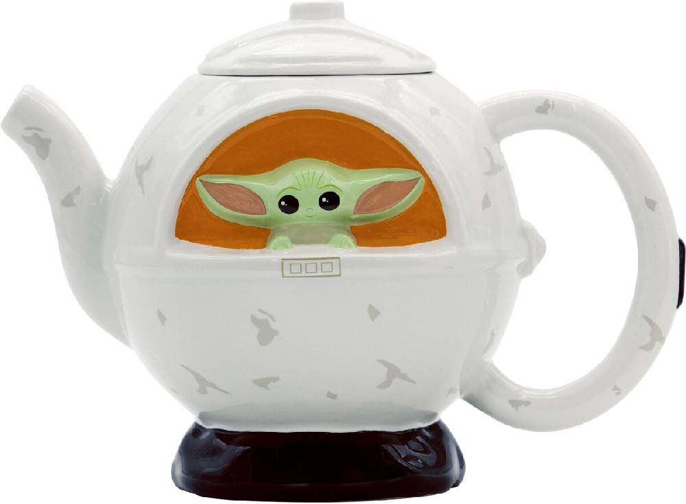 EMP "The Mandalorian - Grogu Raumschiff Teekanne" Teekanne multicolor von Star Wars