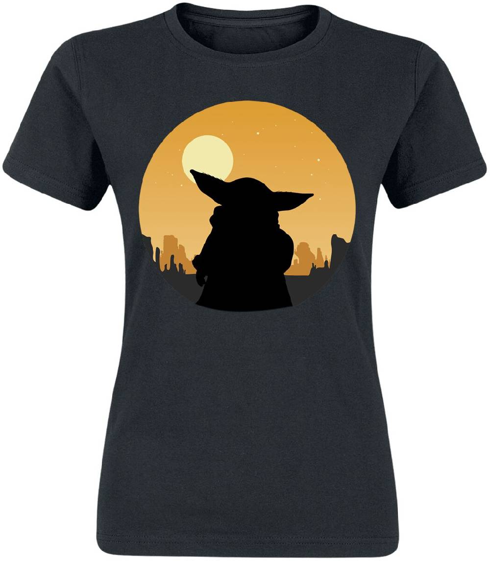 EMP "The Mandalorian - Grogu Sundown" T-Shirt schwarz von Star Wars