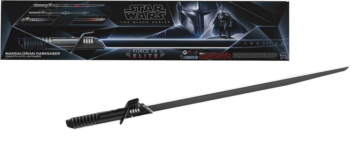 EMP "The Mandalorian - The Black Series - Dunkelschwert - Force FX Elite Lichtschwert" Replika von Star Wars