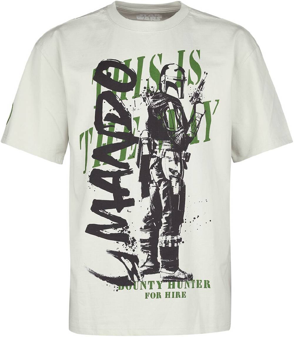 EMP "The Mandalorian - This Is The Way" T-Shirt grau von Star Wars