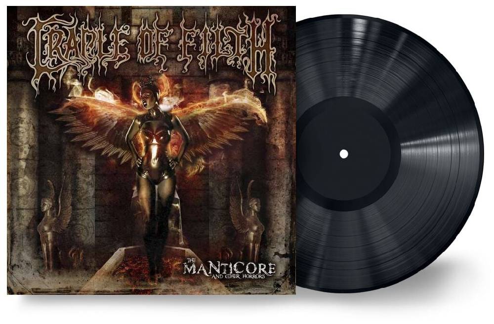 EMP "The manticore and other horrors" LP schwarz von Cradle Of Filth