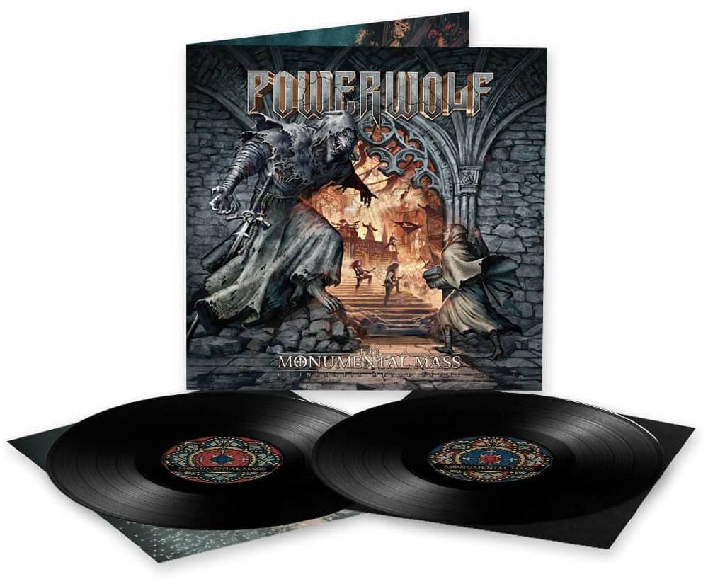 EMP "The monumental mass: A cinematic metal event" LP schwarz von Powerwolf
