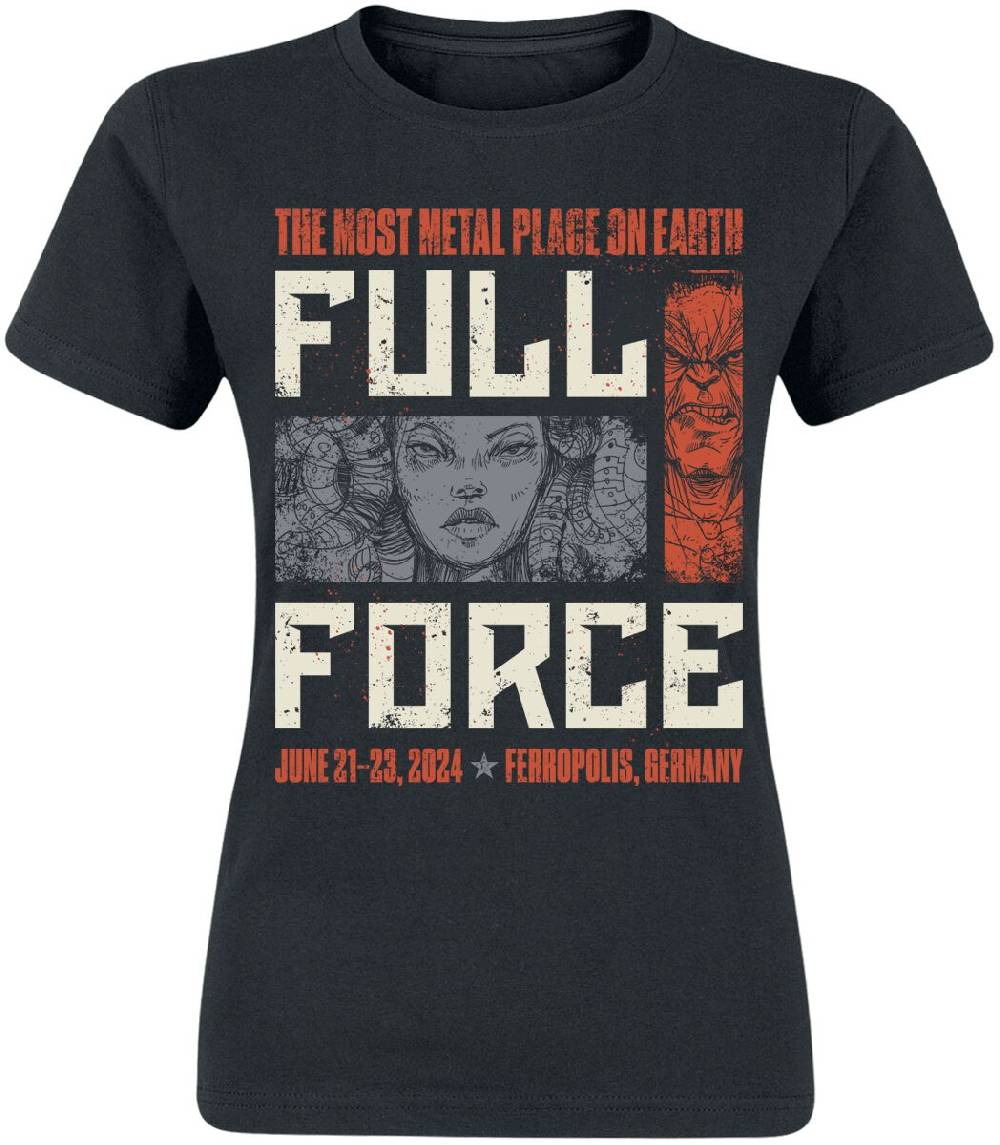 EMP "The Most Metal Place On Earth" T-Shirt schwarz von Full Force 2024