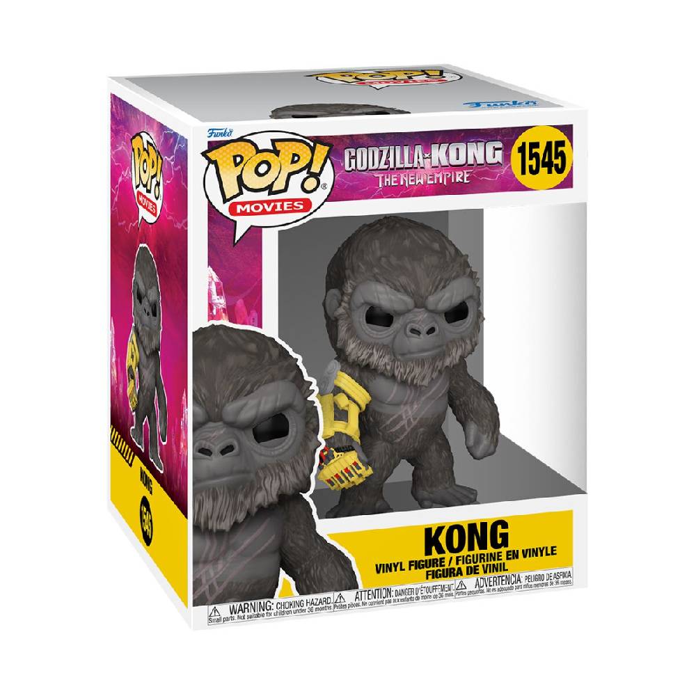 EMP "The New Empire - Kong (Super Pop!) Vinyl Figur 1545" Funko Pop! multicolor von Godzilla vs. Kong