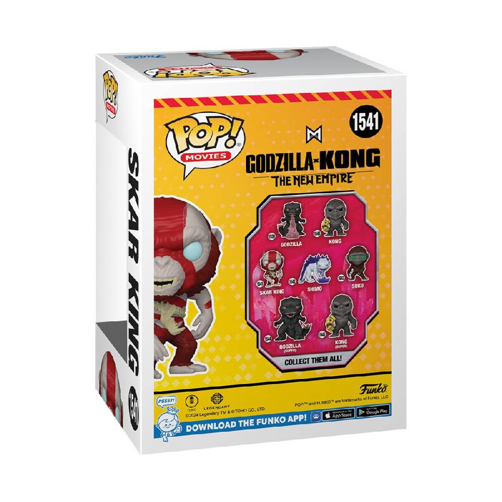 EMP "The New Empire - Skar King Vinyl Figur 1541" Funko Pop! Multicolor Von Godzilla Vs. Kong