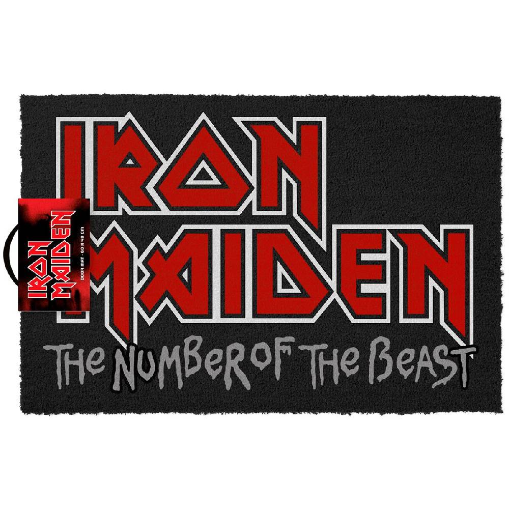 EMP "The Number Of The Beast" Fußmatte multicolor von Iron Maiden