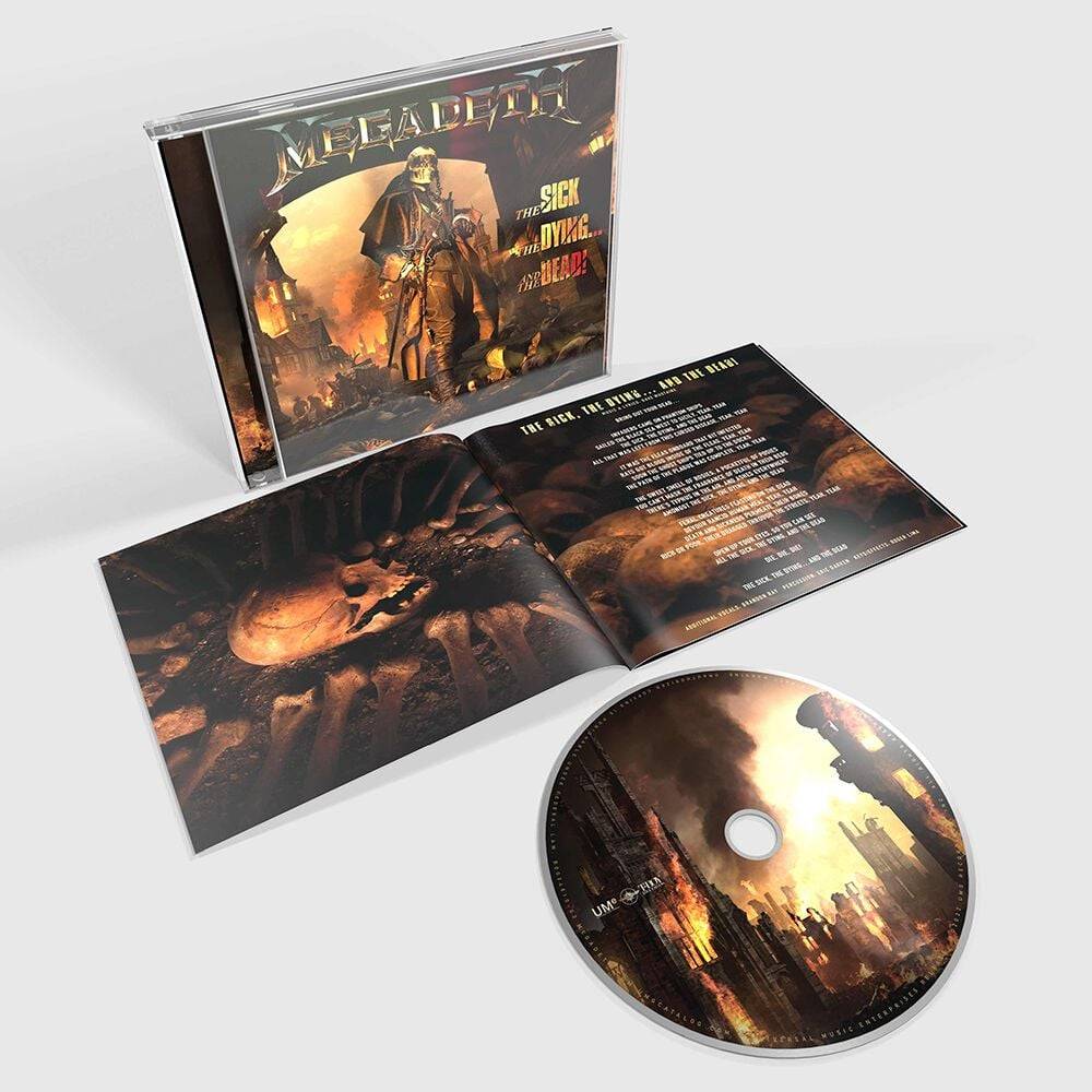 EMP "The sick, the dying and the dead!" CD von Megadeth